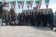 آیین بدرقه اردوی فرهنگی و زیارتی مشهد مقدس با عنوان «ساقی کوثر ۱۲»  ویژه دانشجویان پسر